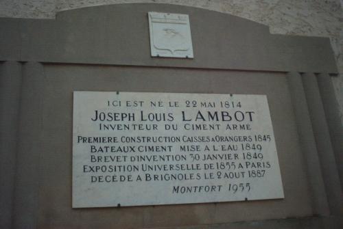 Maison de Joseph Lambot - Montfort sur Argens