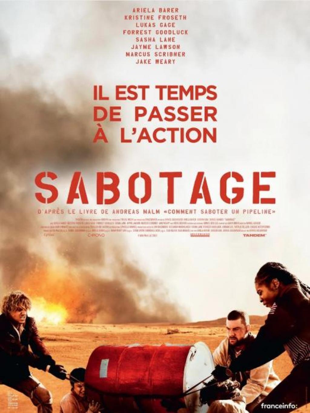 Projection de film : Sabotage (VOST) | Festival de la Terre