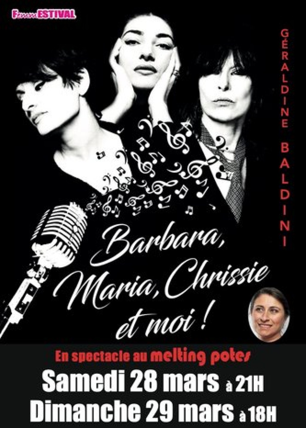 Concert parlé : Barbara, Maria, Chrissie et moi  | FemmESTIVAL