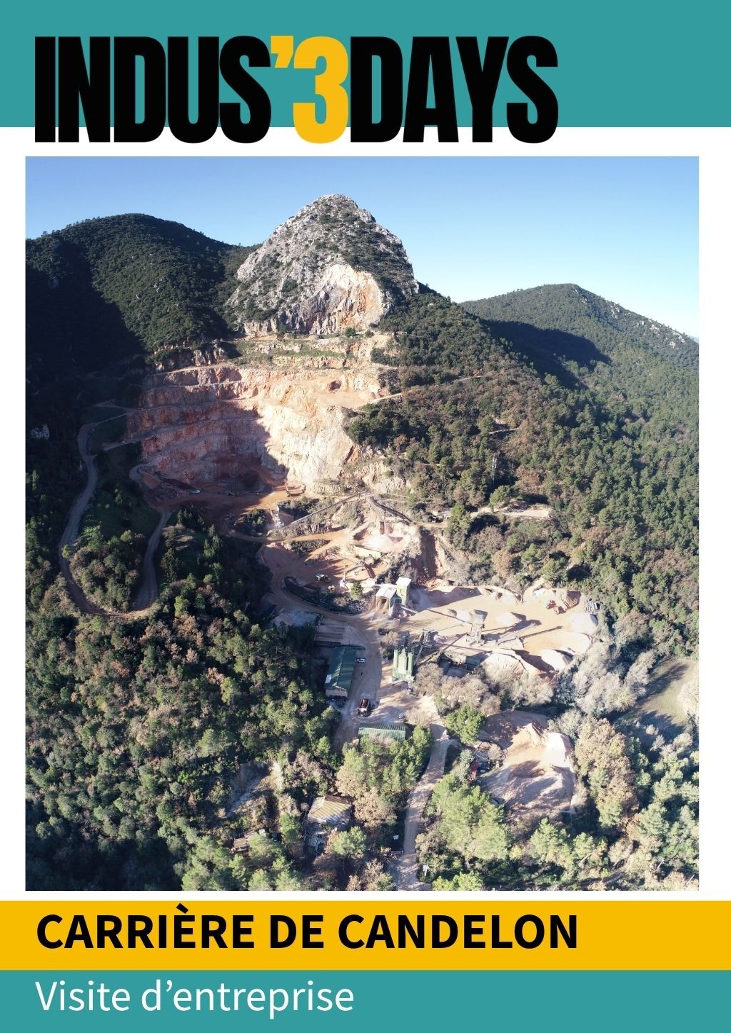 Visite de la carrière de Candelon | Indus'3 Days