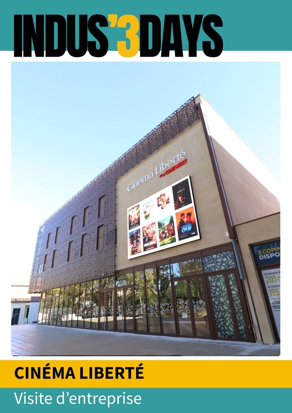 Visite du cinéma Liberté | Indus'3 Days
