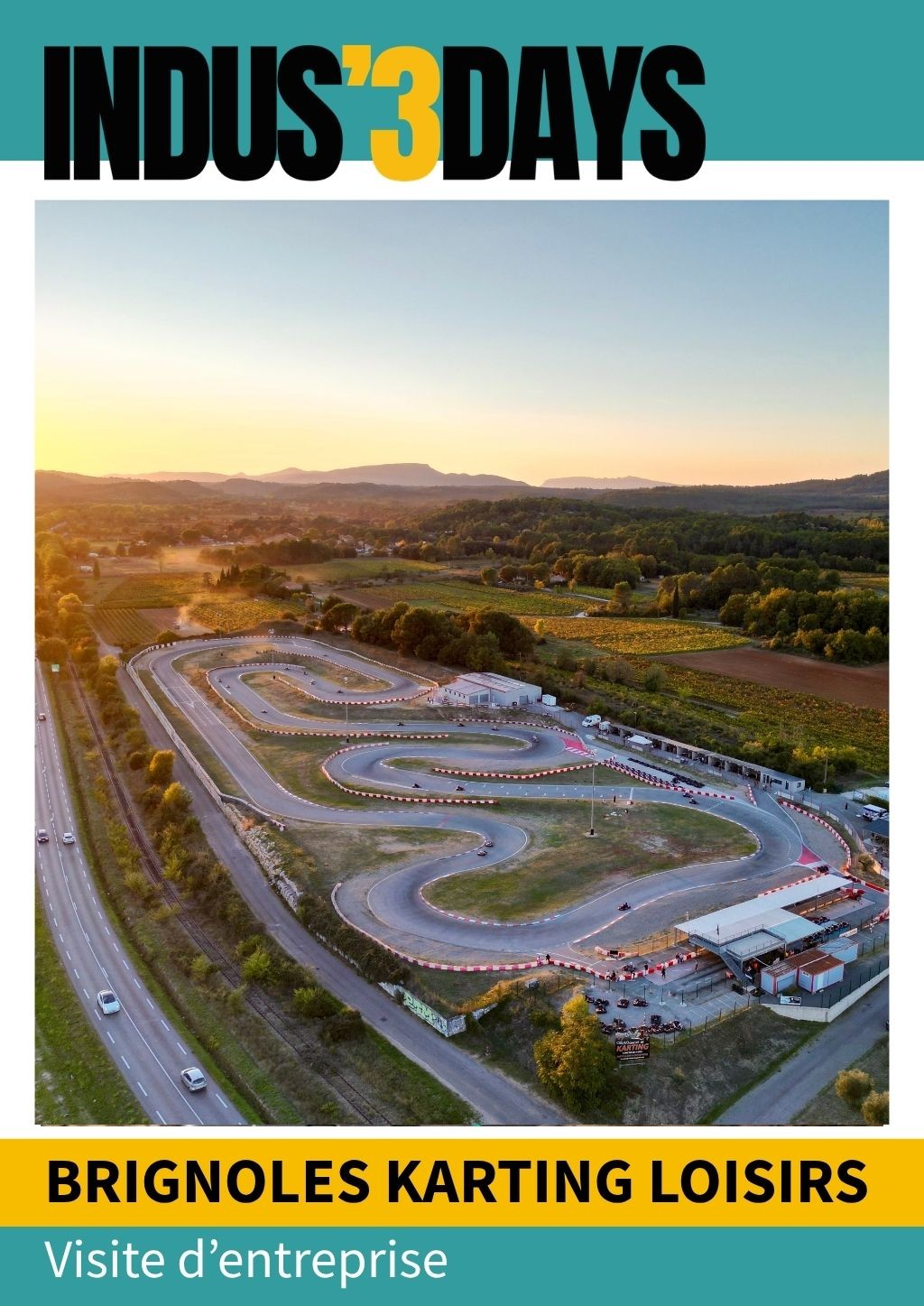 Visite du karting de Brignoles | Indus'3 Days