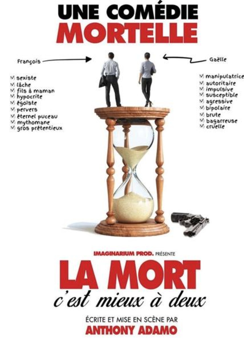 Théâtre : La mort c'est mieux à deux
