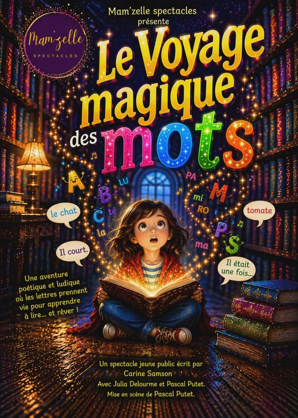 Spectacle : Le voyage magique des mots