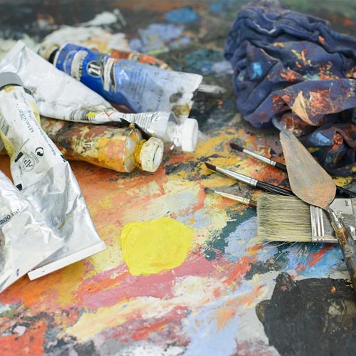 Artistes / Galeries : En fauteuil roulant